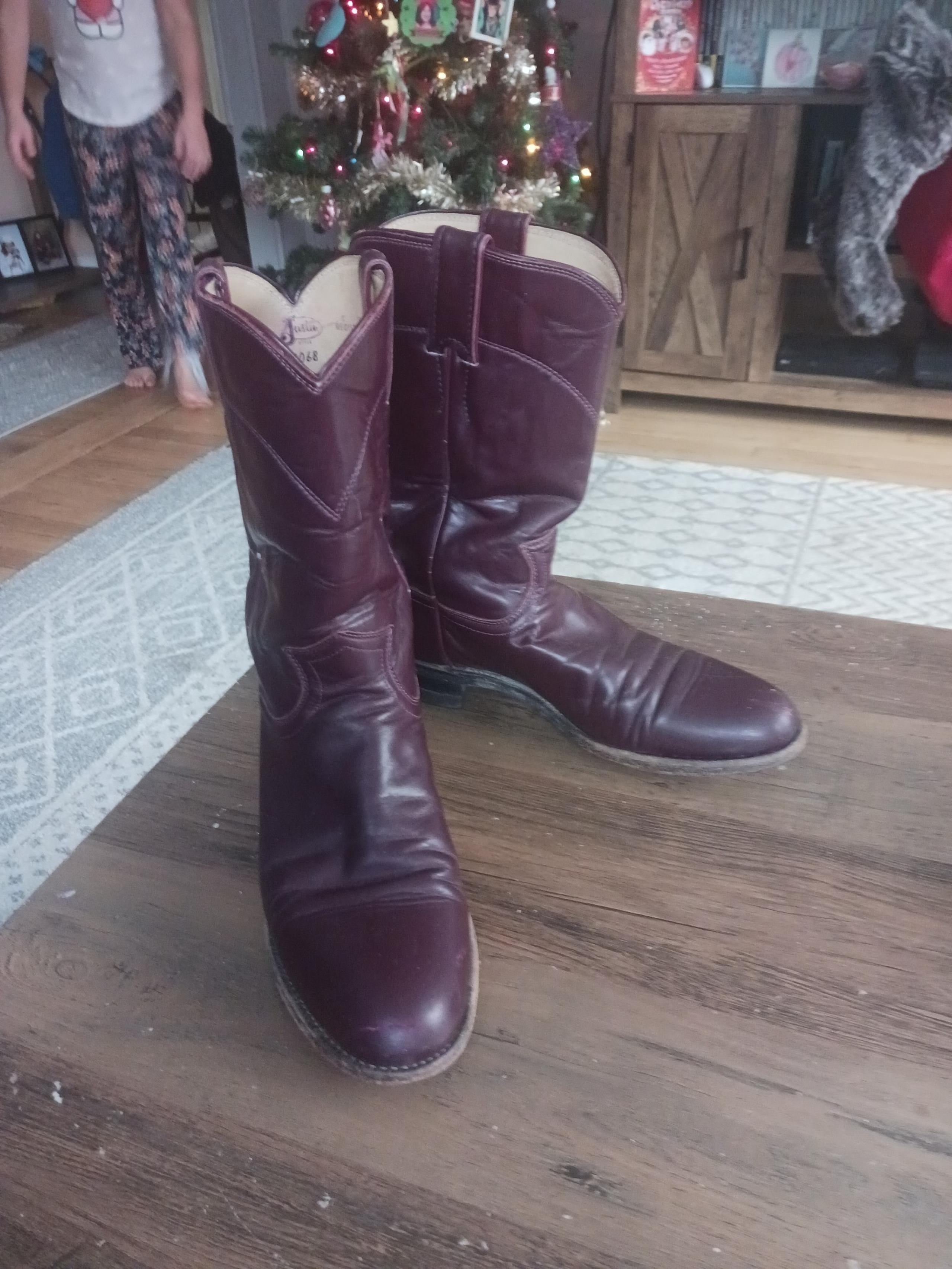 Boots Justin women sz 8