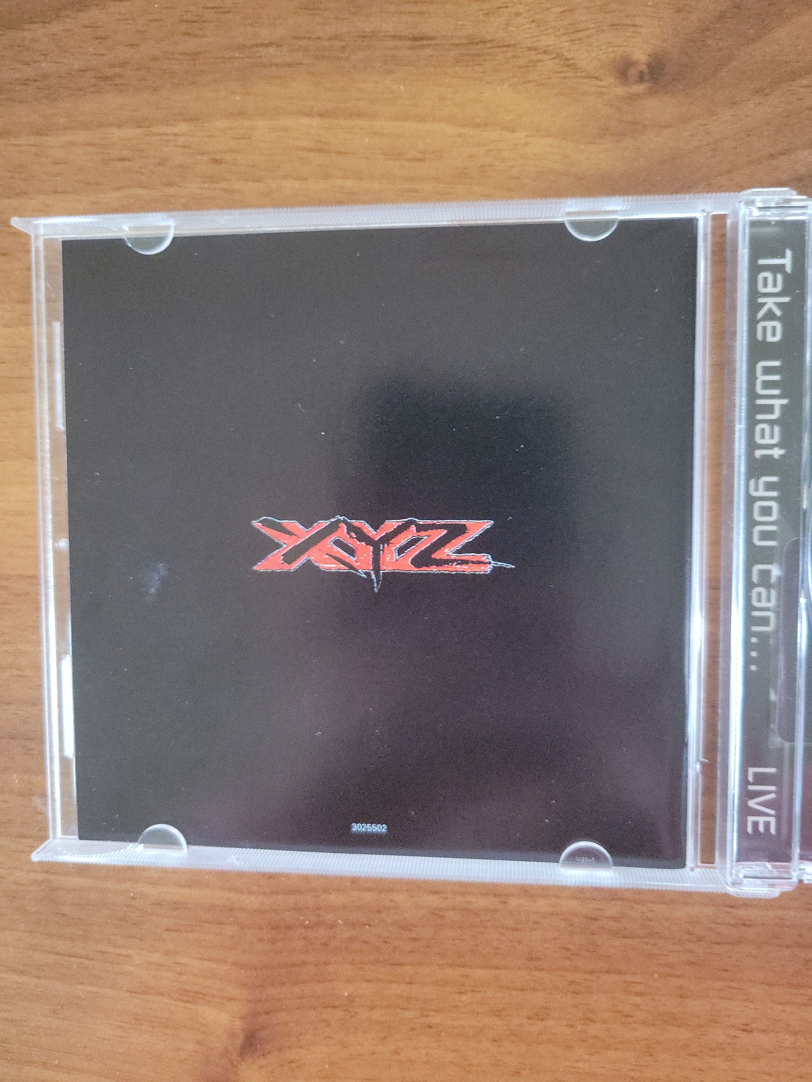 XYZ Take What You Can Live CD