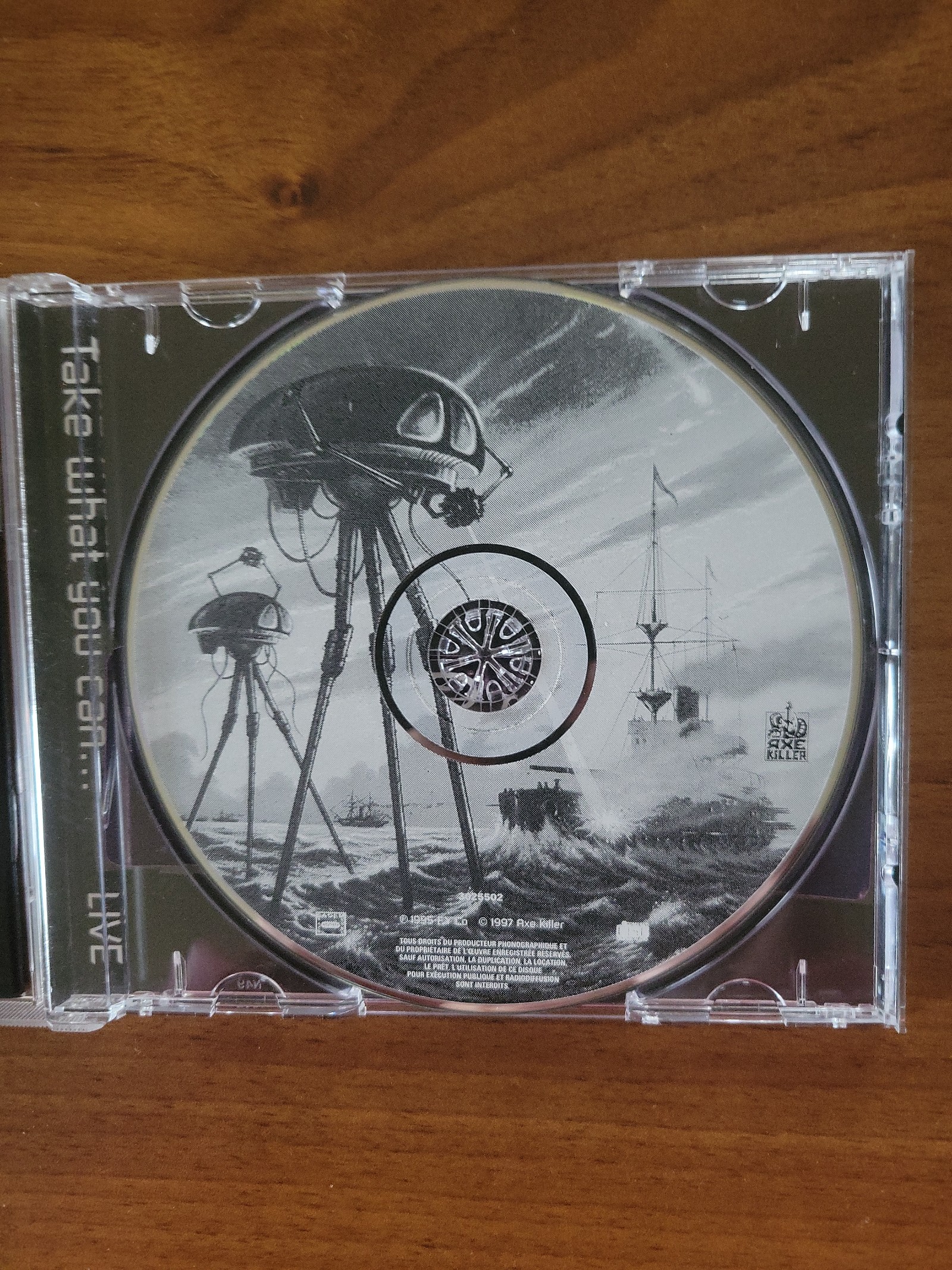 XYZ – Take What You Can Live – CD (Album, Limited Edition