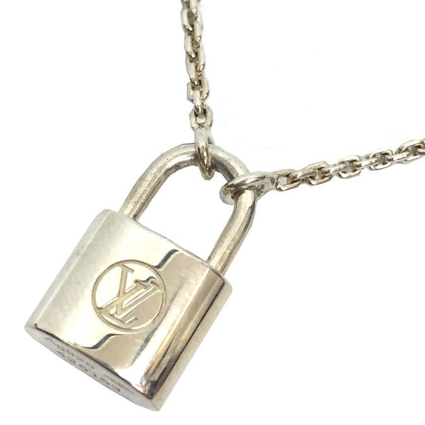 Louis Vuitton Pendant Lockit Cadenas Necklace aq11143