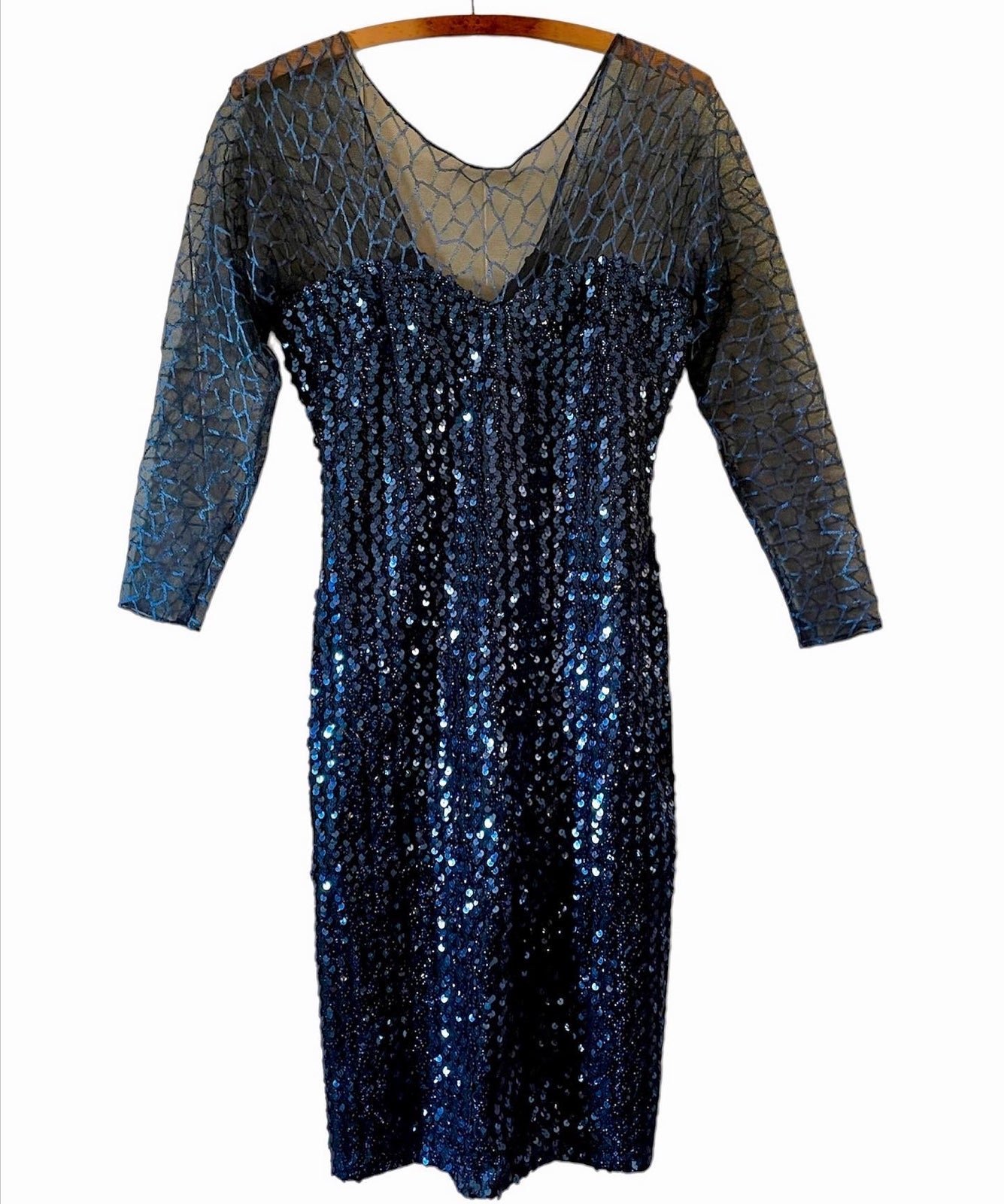 Vintage 1970’s/80’s Sequin Wiggle Dress