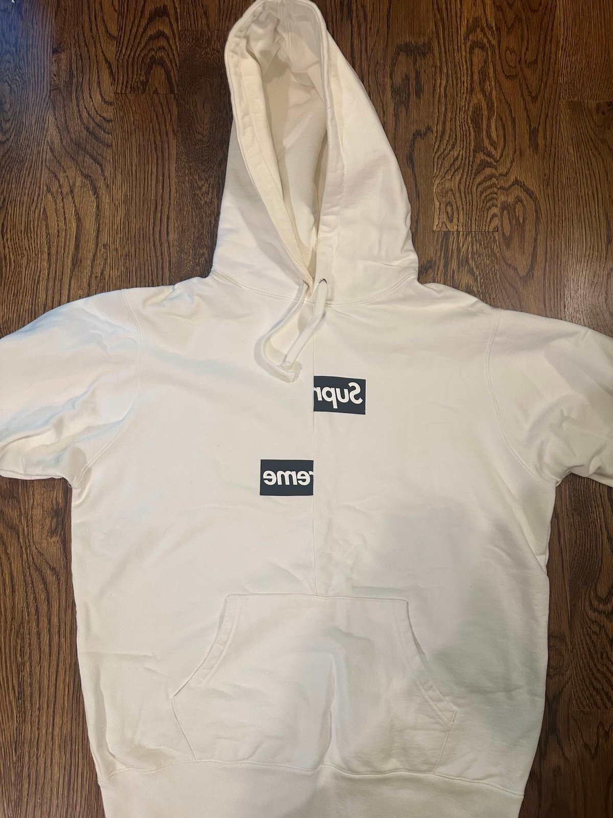 Supreme x CDG Split Box Logo Hoodie