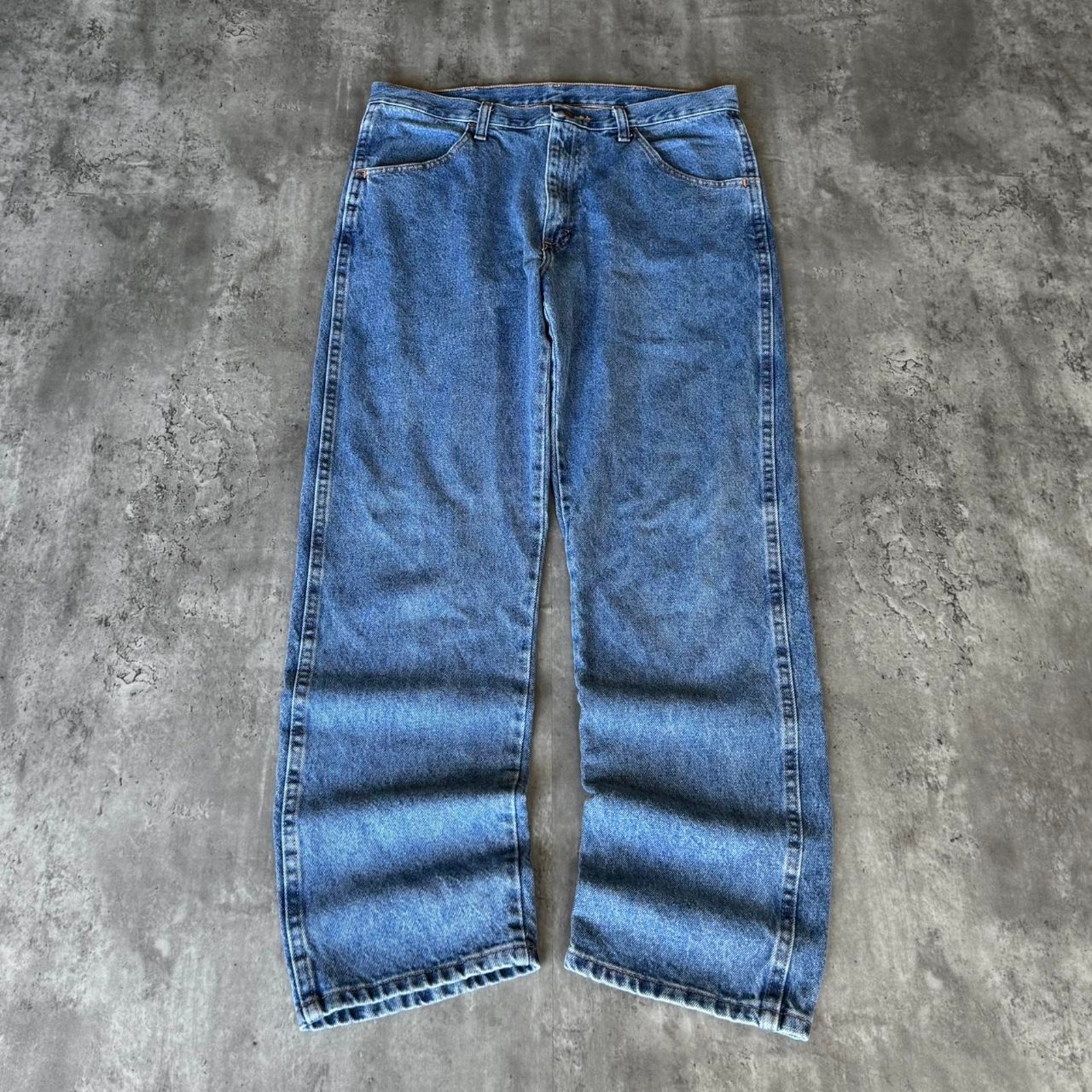 Vintage Y2K Baggy Skater Grunge Cyber Rustler Denim Jeans