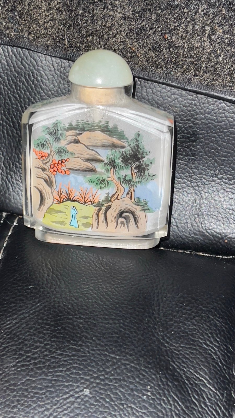 Hand painted snuff bottles