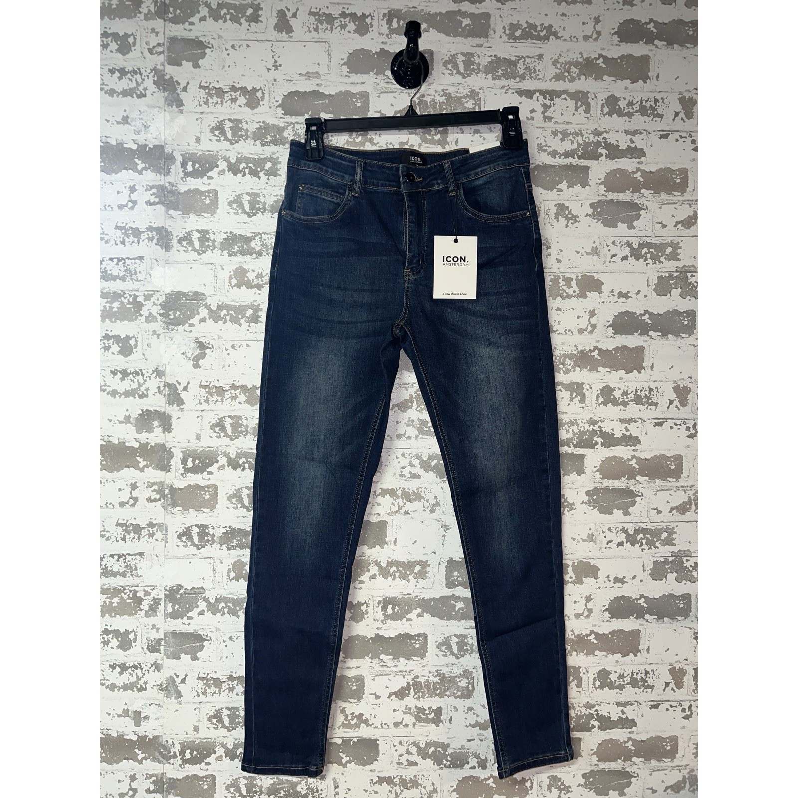 NWT! Icon Amsterdam The Jaxon Jeans Size 32 Navy Blue