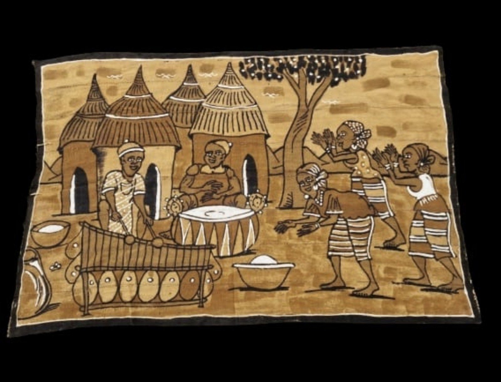 Korogho fabric from ivory coast