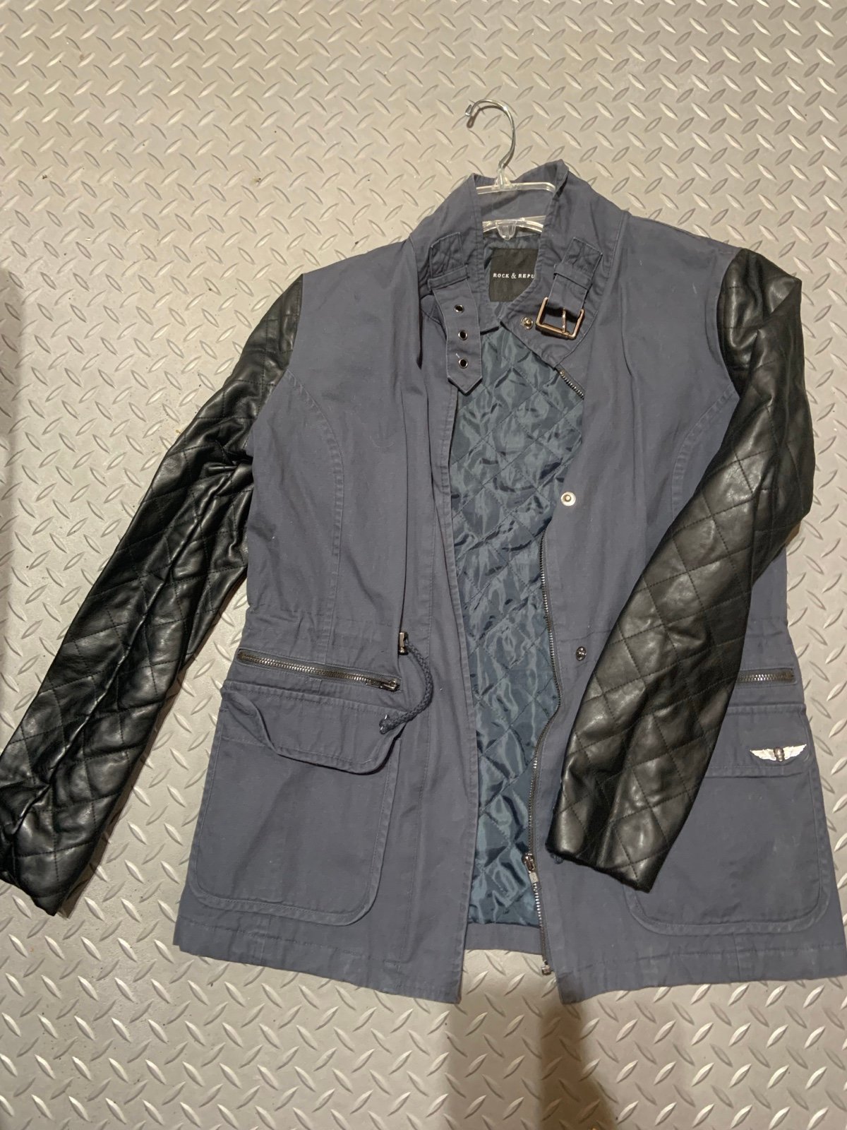 Rock n republic quilted motorcycle jacket