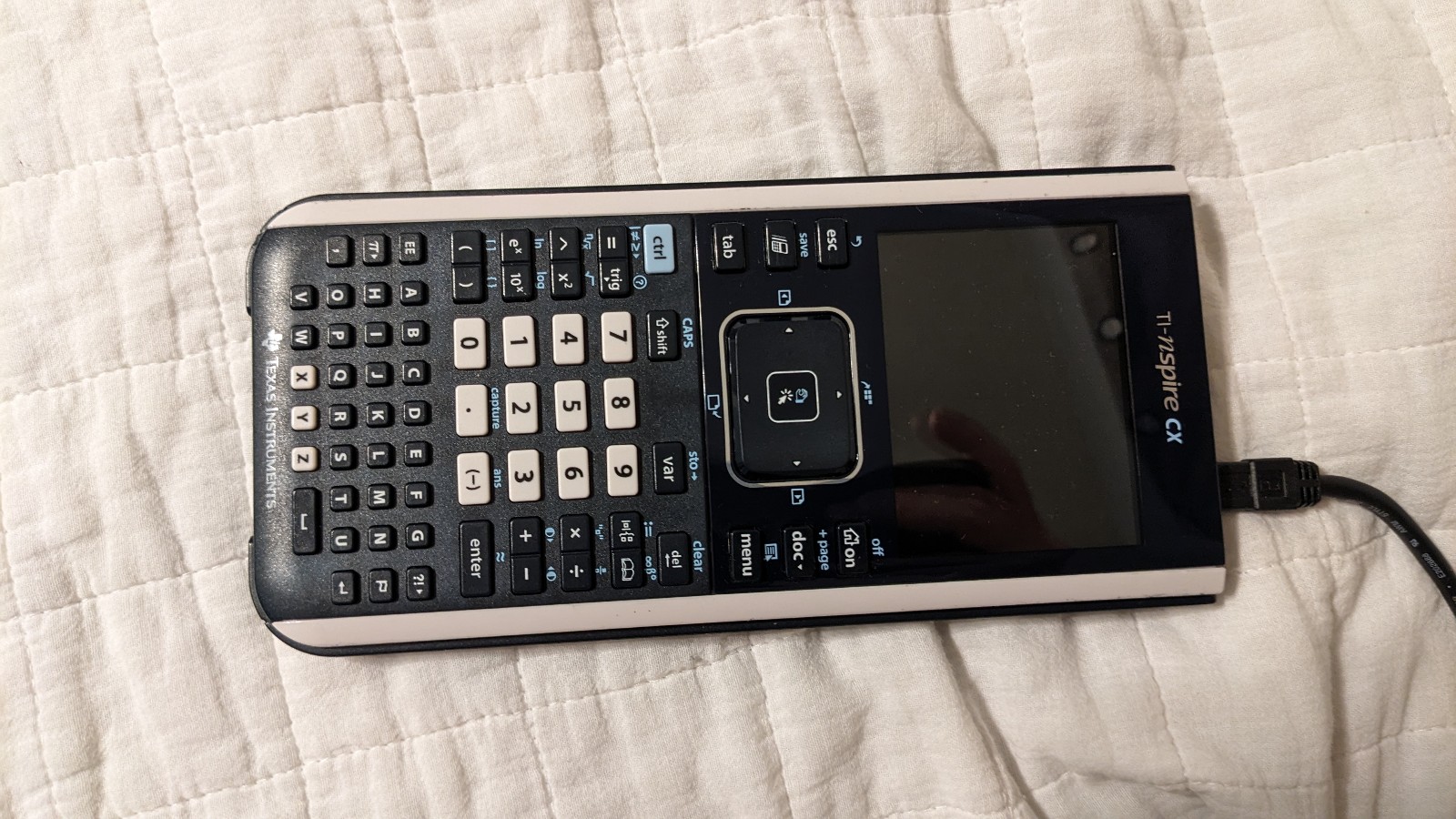 Working Texas Instruments NSpire calculator