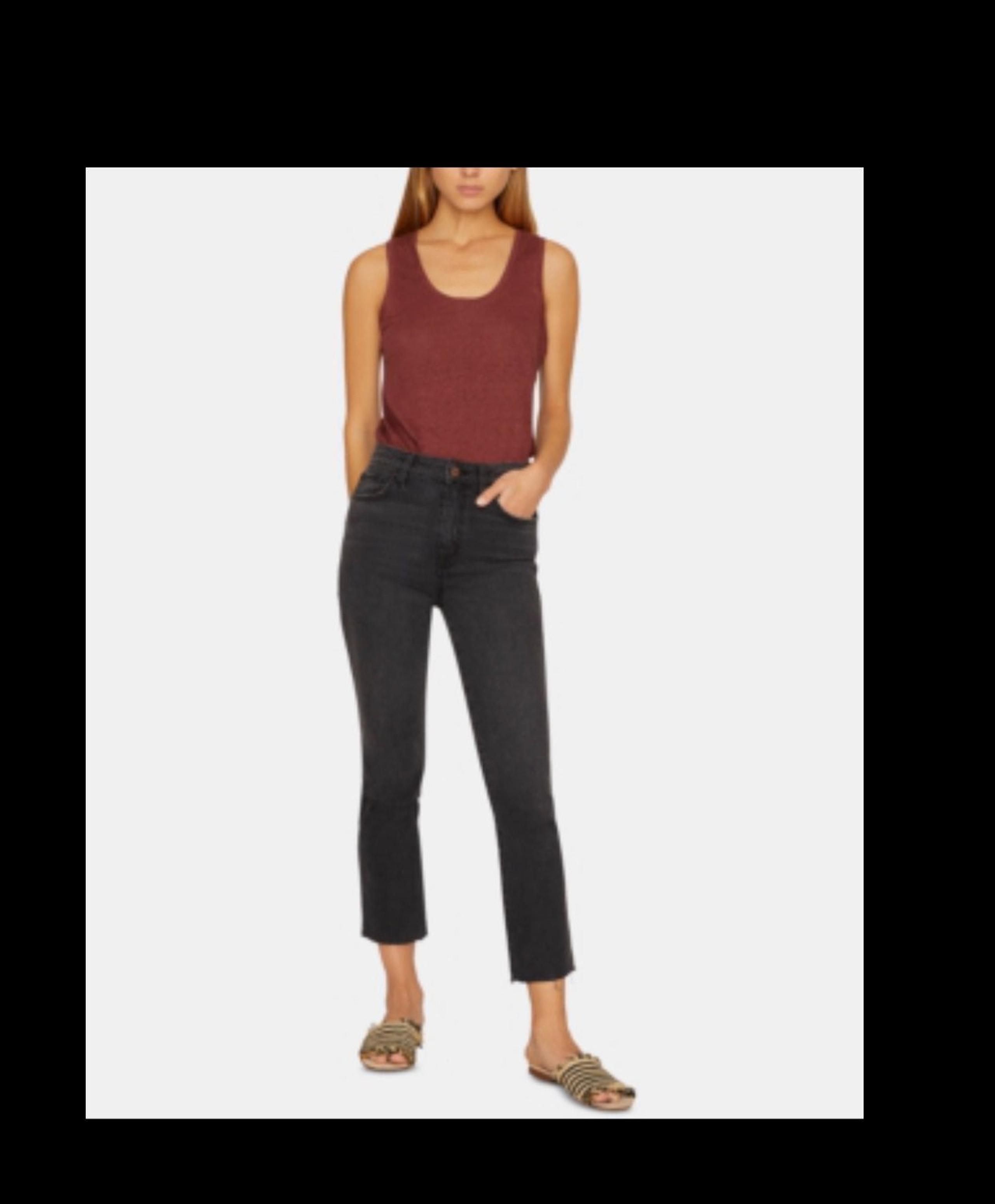 Sanctuary modern straight crop