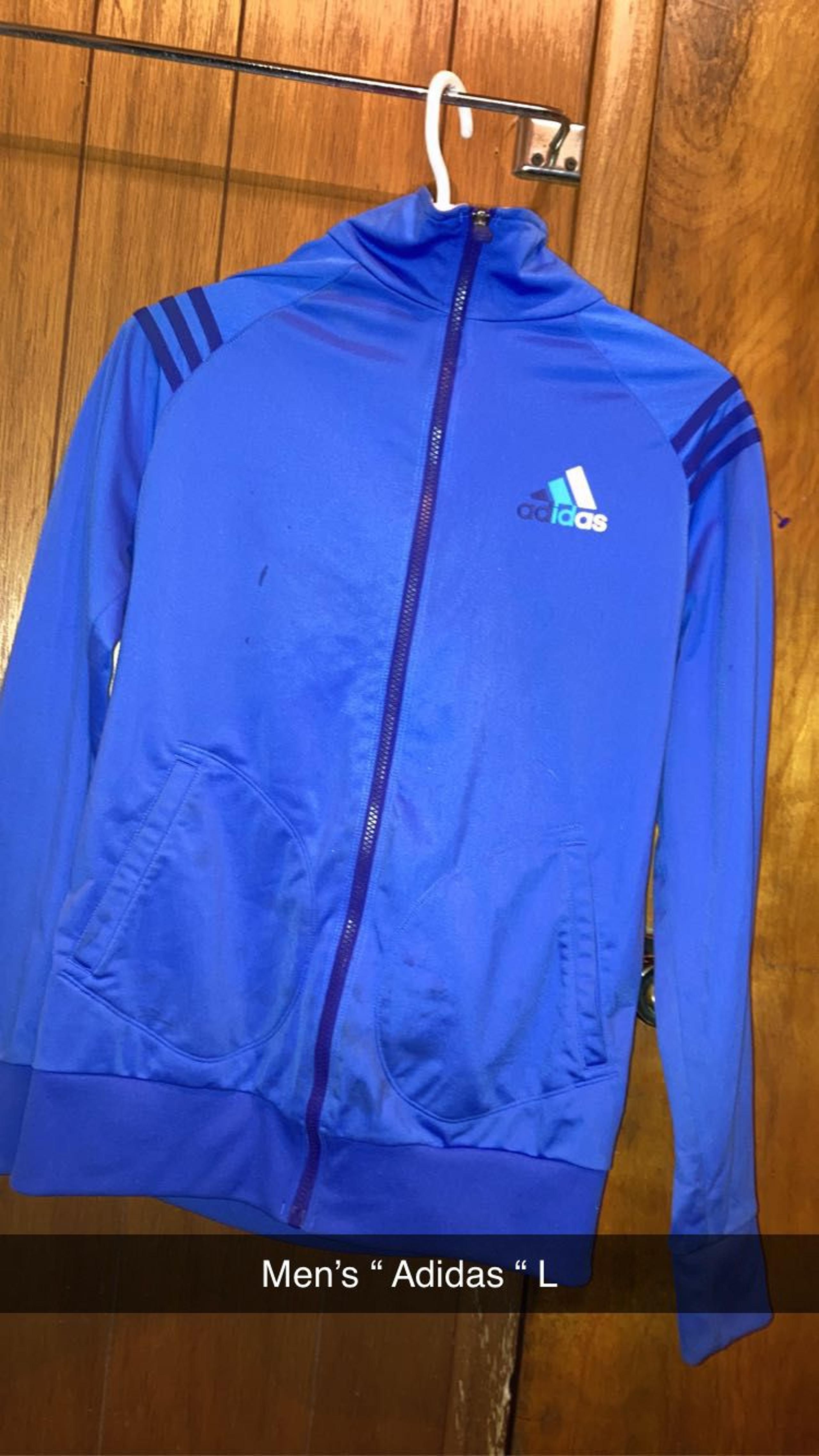 Adidas zipper active jackets for men