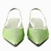 ZARA RHINESTONE SLINGBACK HEEL