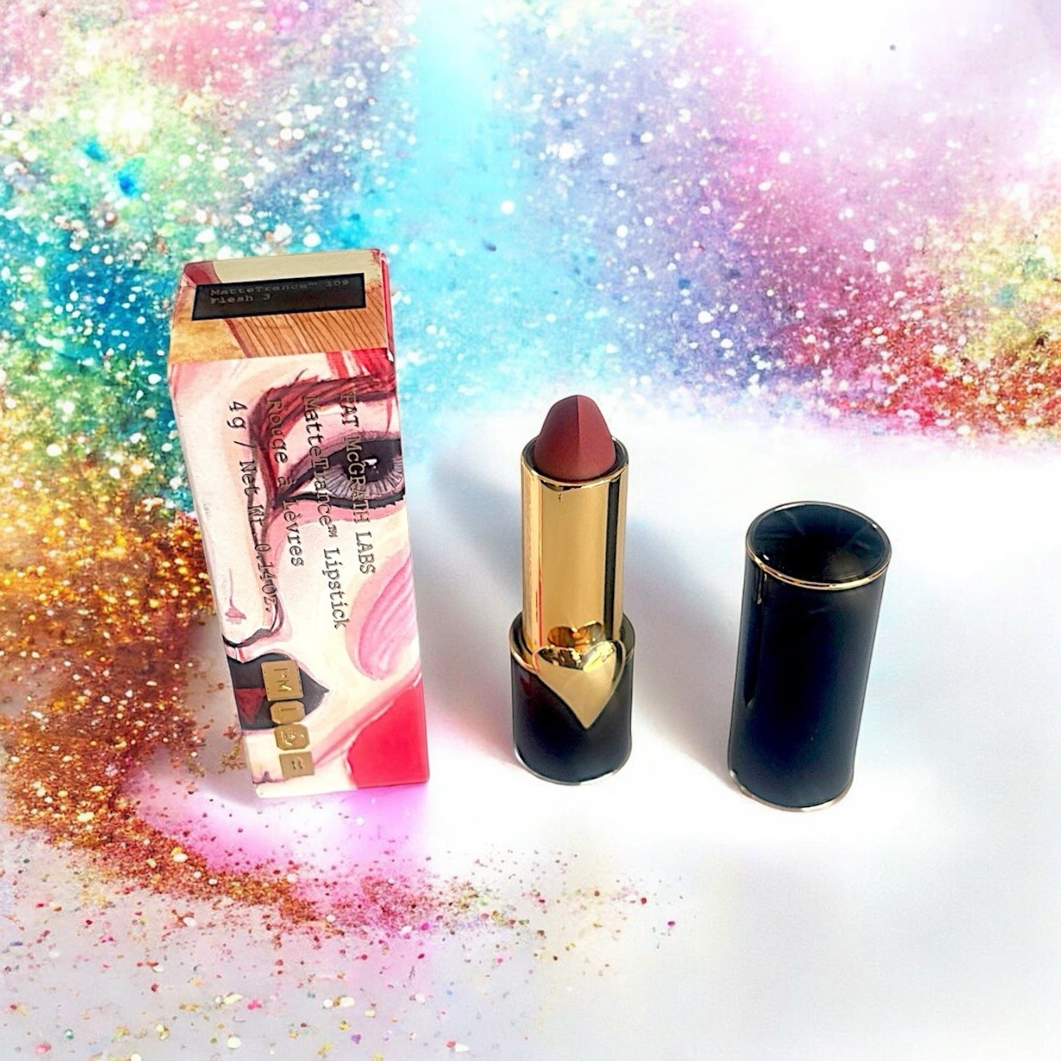 Pat McGrath MatteTrance Lipstick in FLESH 3 0.14 oz New in Box MSRP 39