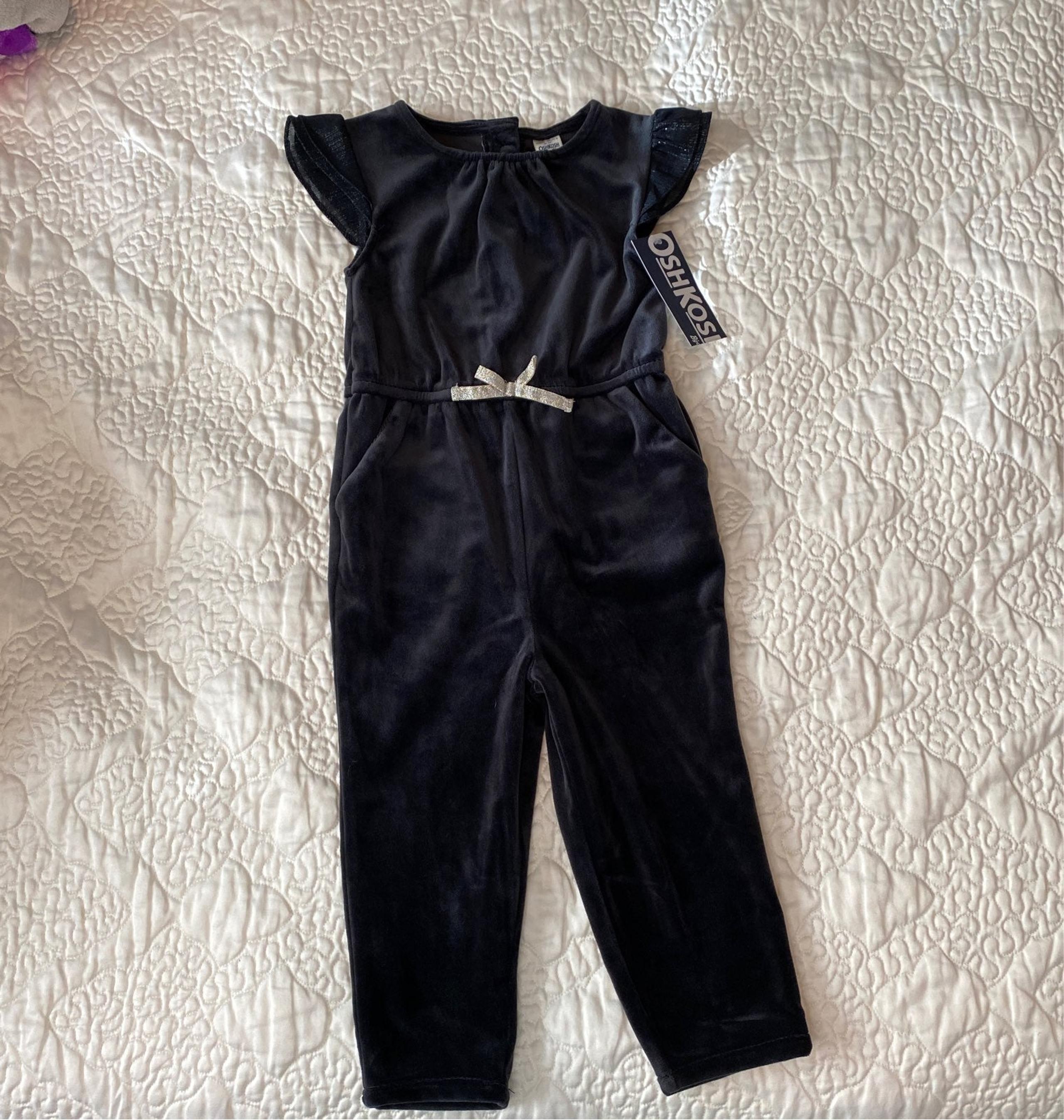 2T Oshkosh Holiday Jumpsuit