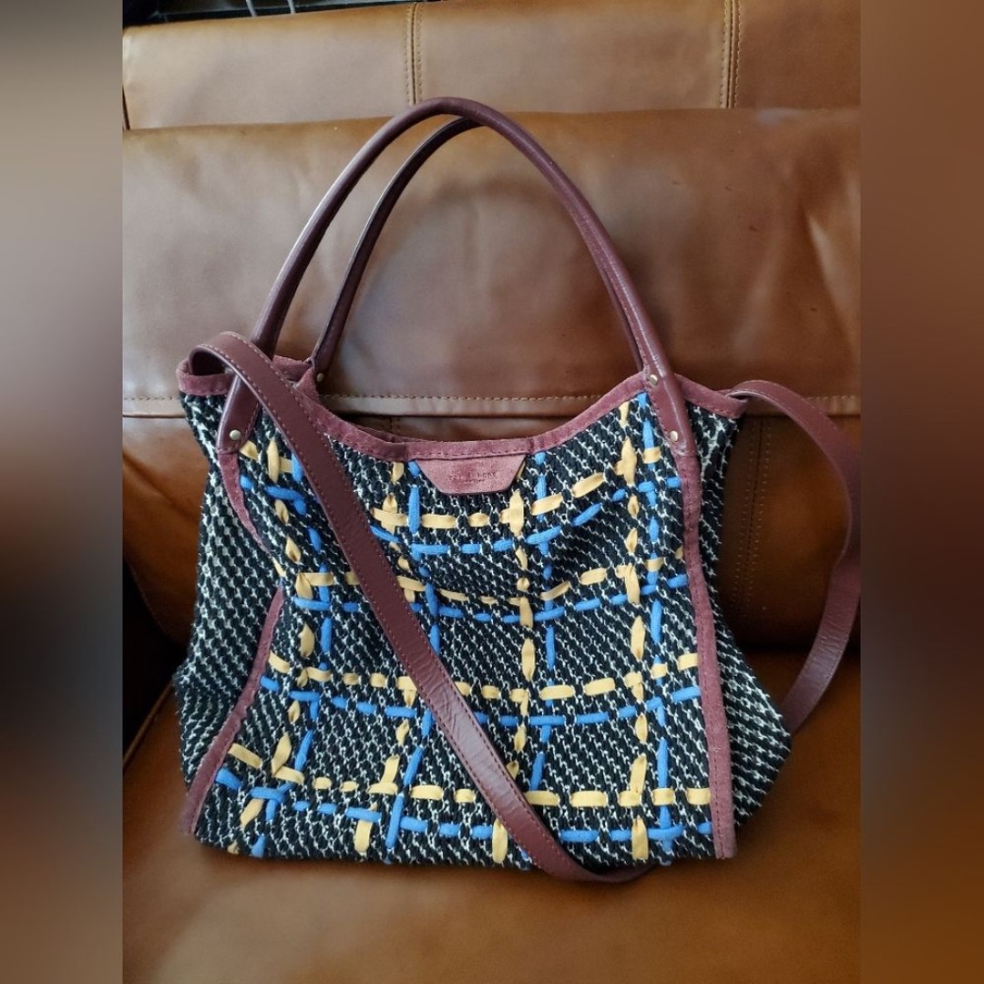 Rag & Bone 400 Summer Passenger Tote Leather and Recycled Materials cross body