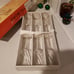 Set of six glasses