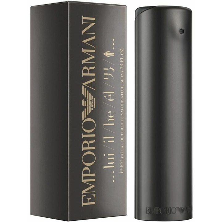 Emporio Armani He by Giorgio Armani cologne for men EDT 3.3 / 3.4 oz New in Box