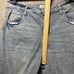 Forever 21 Jeans Women 33 Baggy 90s Style Wide Leg Distressed Ripped Blue Denim