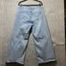 Forever 21 Jeans Women 33 Baggy 90s Style Wide Leg Distressed Ripped Blue Denim
