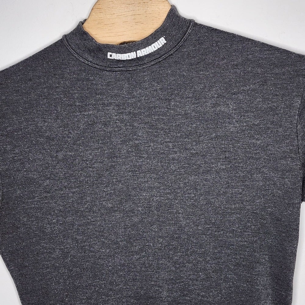 National Safety Apparel-Fire Resistant Long Sleeve Shirt Gray Men's L Mock Neck