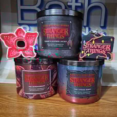 Stranger Things candle set