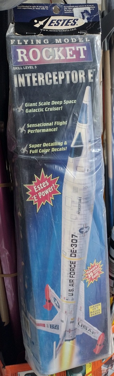 Estes- Interceptor 'E' model rocket kit