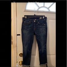 Rag and bone cropped jeans