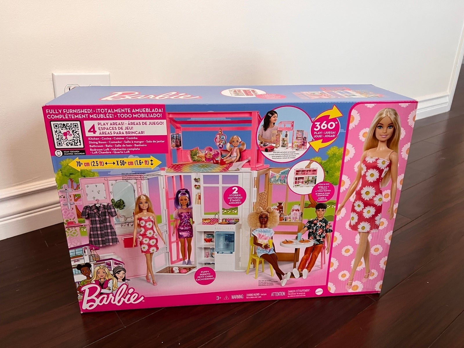 Barbie 360 play Juega joue jogar