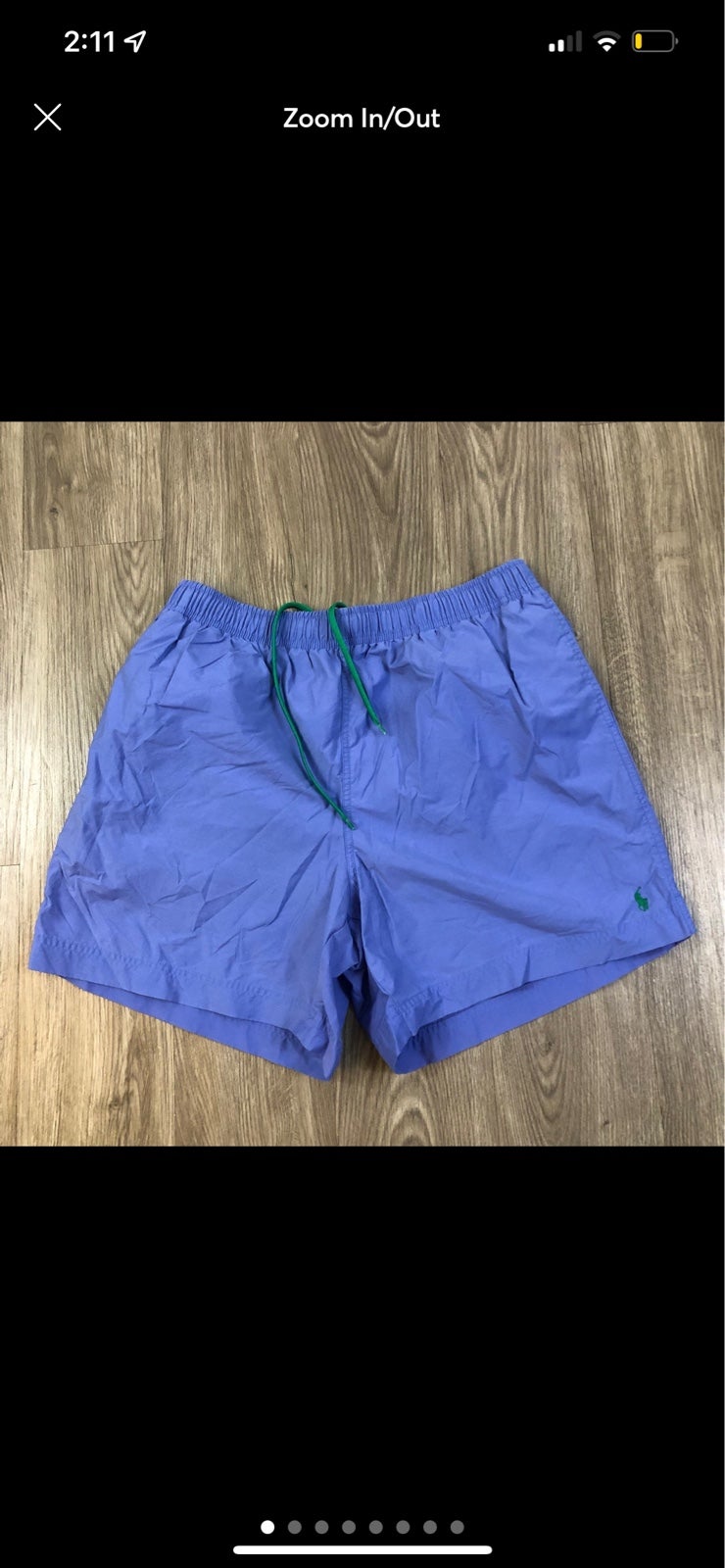 Retro polo ralph lauren swim trunks