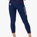 NWT Plum Practicewear - Gymnastics & Dance Capri Leggings Star Spangled USA