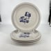 Set of 4 Pfaltzgraff Yorktowne 10” Dinner Plate 100th Anniversary 2011