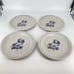Set of 4 Pfaltzgraff Yorktowne 10” Dinner Plate 100th Anniversary 2011