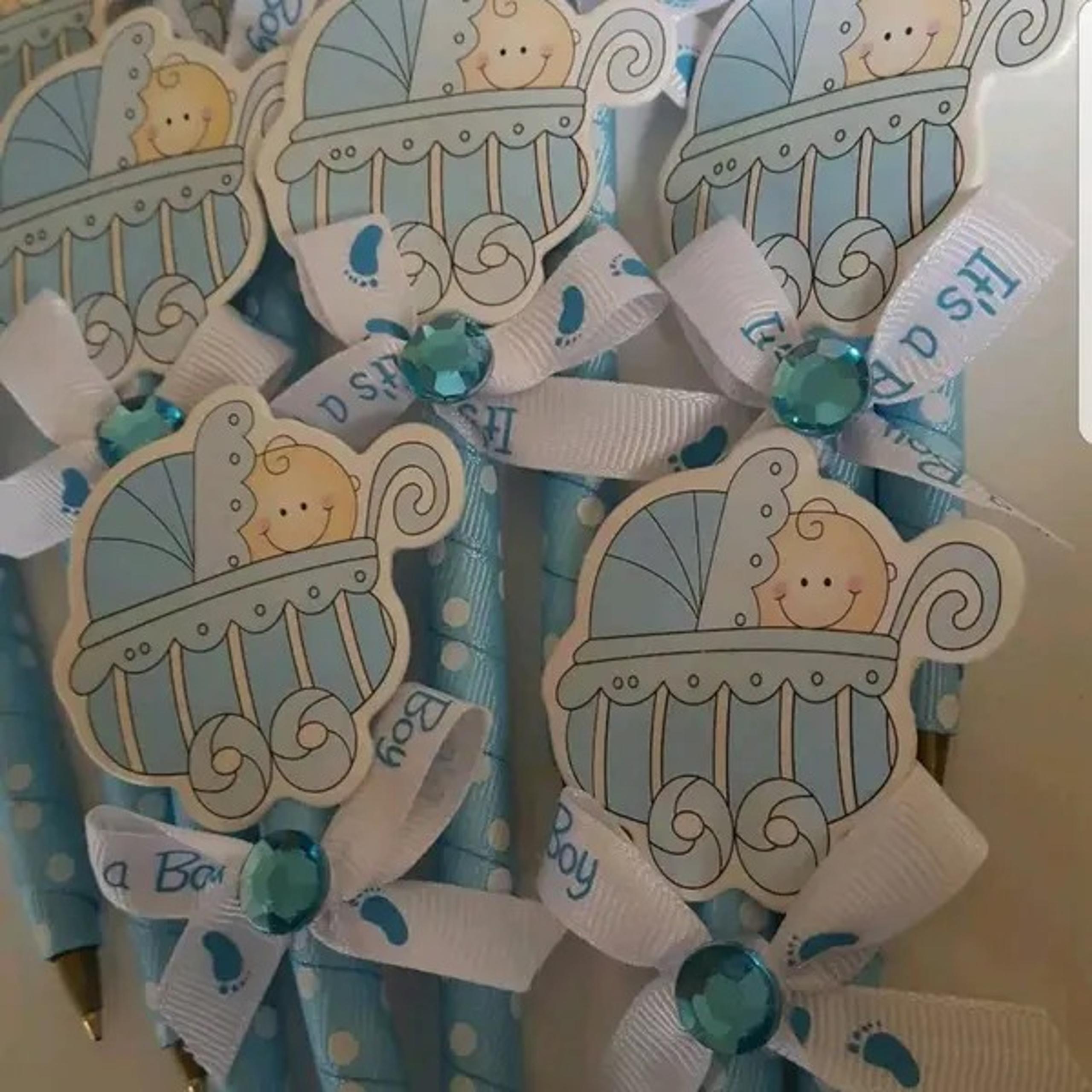 25 PCS Its a boy Baby Shower Pens