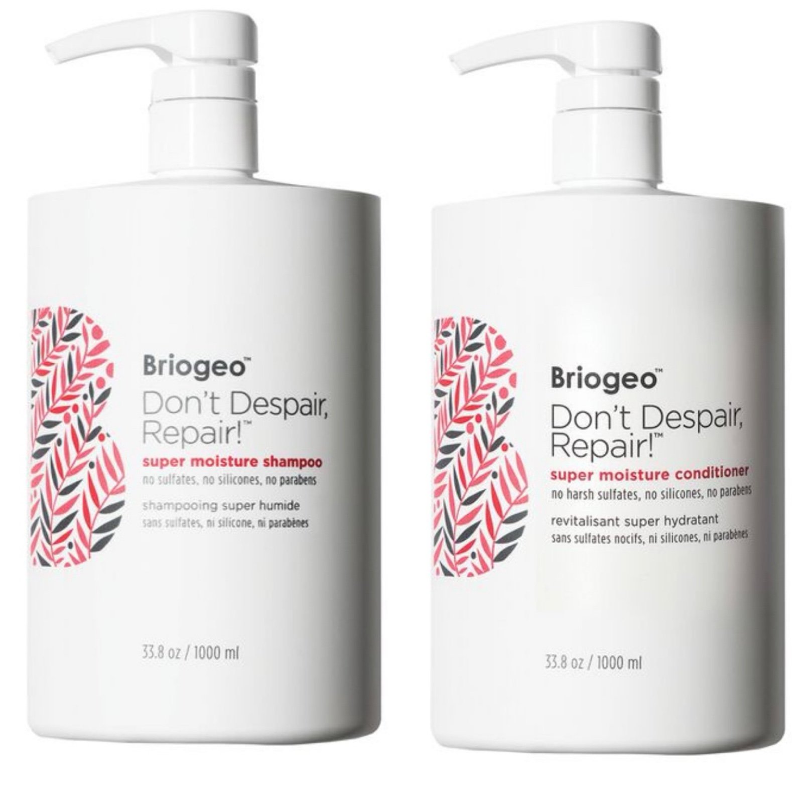 Briogeo Don’t Despair, Rapair 33.8oz Shampoo and Conditioner