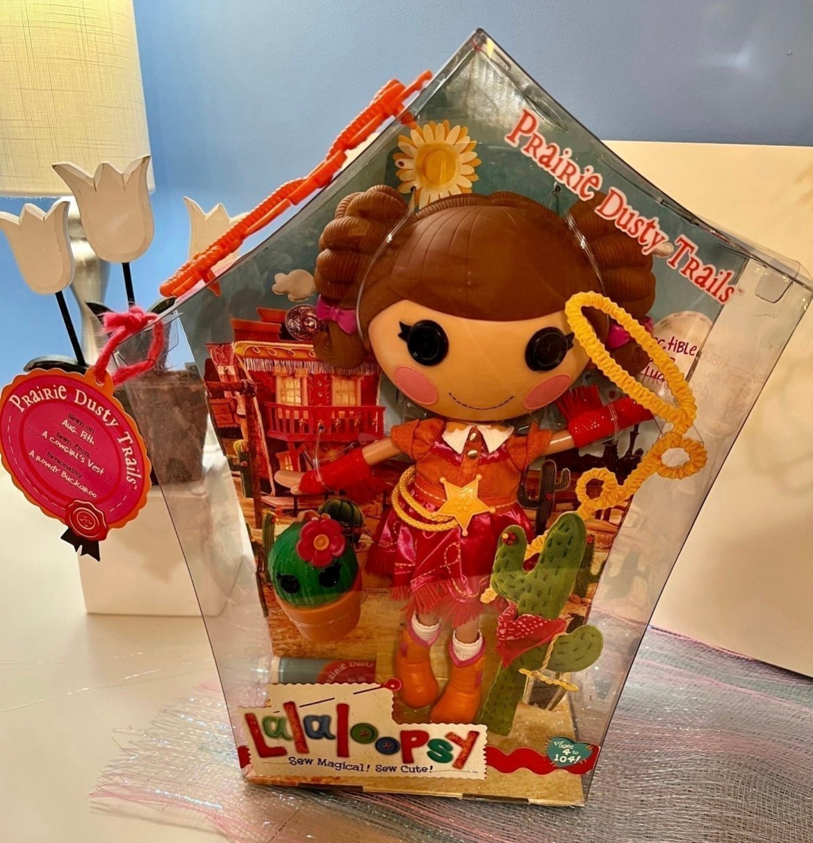 2011 Lalaloopsy Prairie Dusty Trails doll and cactus pet