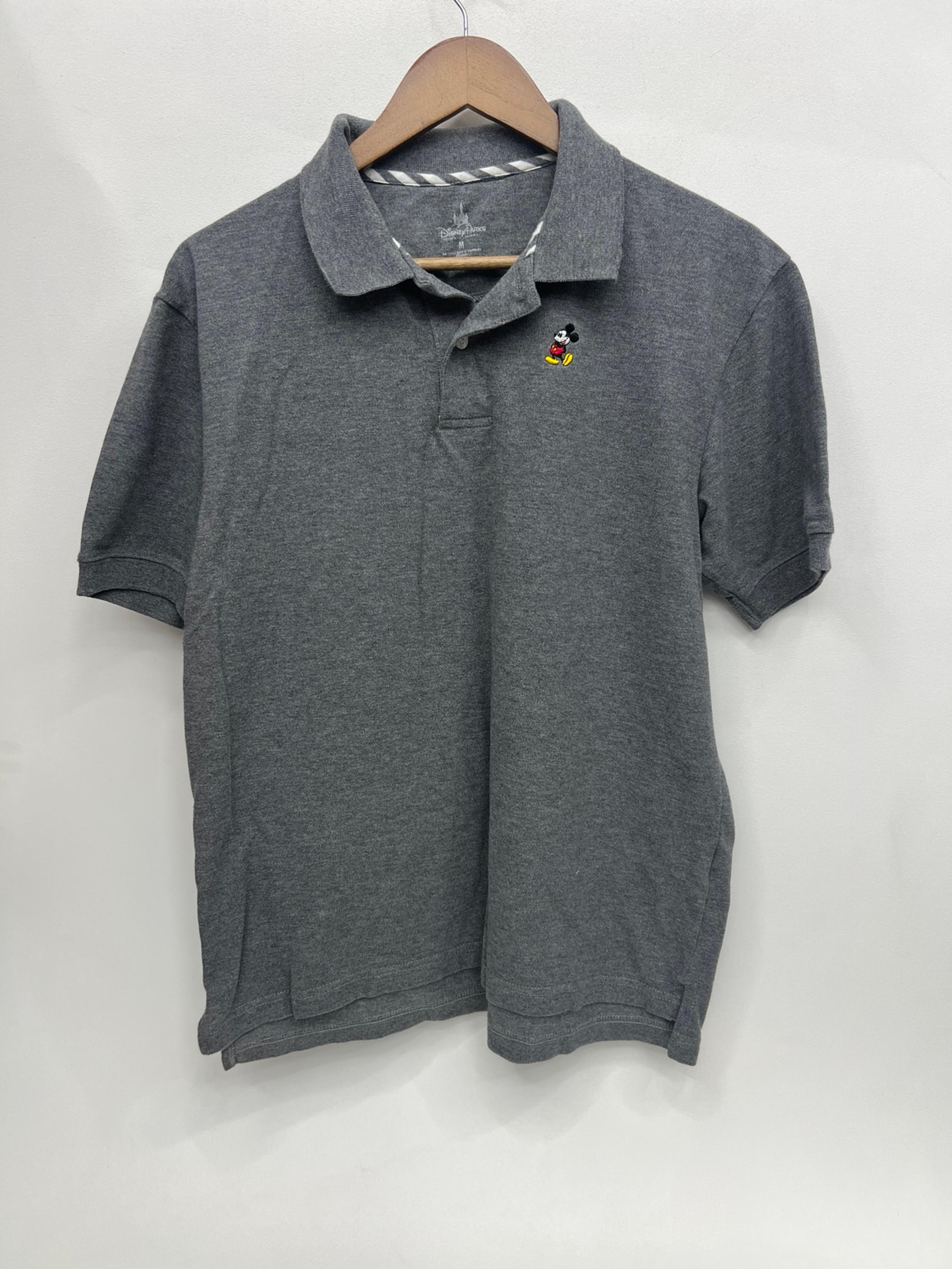 Disney Parks Men’s Grey Polo Shirt