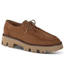 Paul Green Stephan Toffee Suede Lug Sole Loafers Women’s Size 10