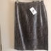 NWT Calvin Klein pencil Skirt100%Leather