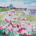 Jose Trujillo Wildflowers Watercolor Art