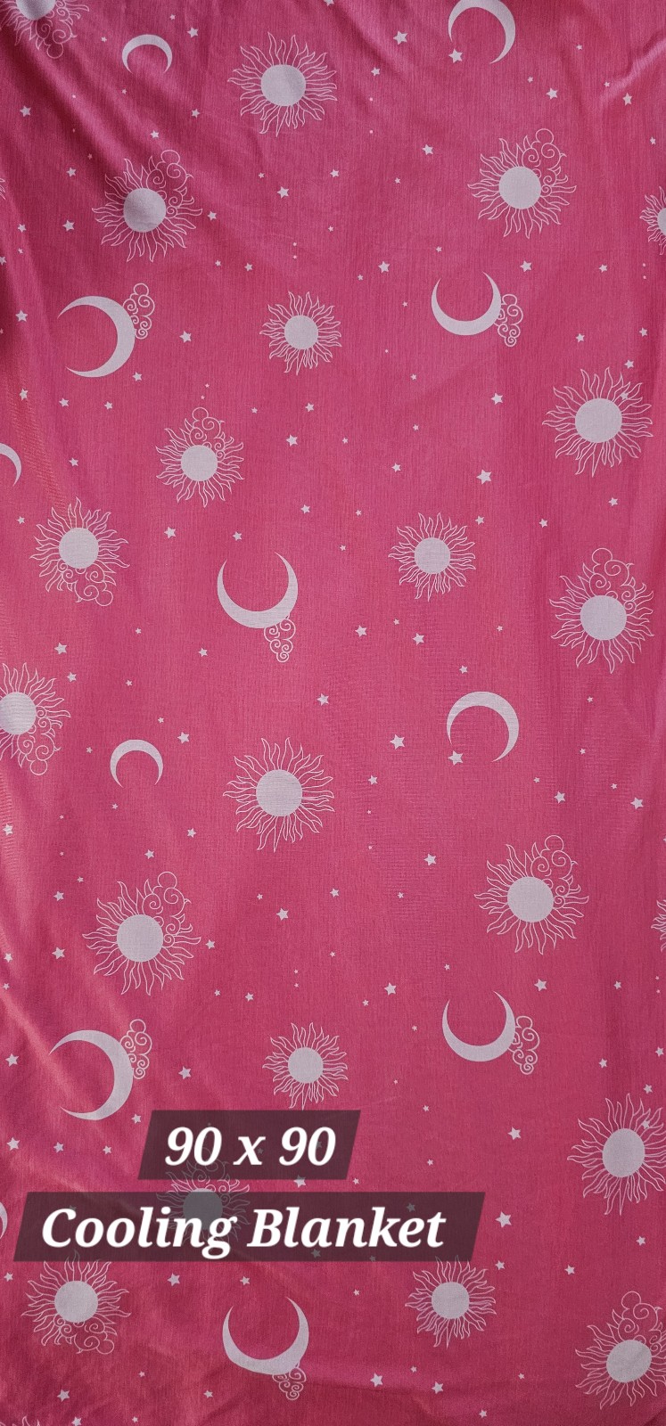 Inhand Cooling Blanket Queen Size (90 x90 ) Pink