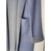 Oliver M Wool Angora Blend Open Front Women Cardigan Sweater Pockets Blue Gray