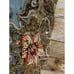 A.Z.I MID-RISE NWT EMBROIDERED BEADED EMBELLISHED JEWELED NATURAL CAPRI JEANS