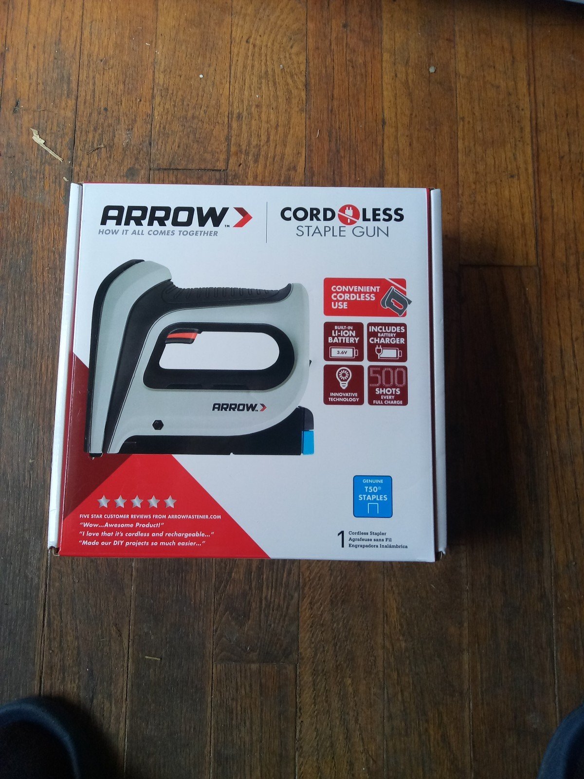 Arrow Cordless Staple Gun