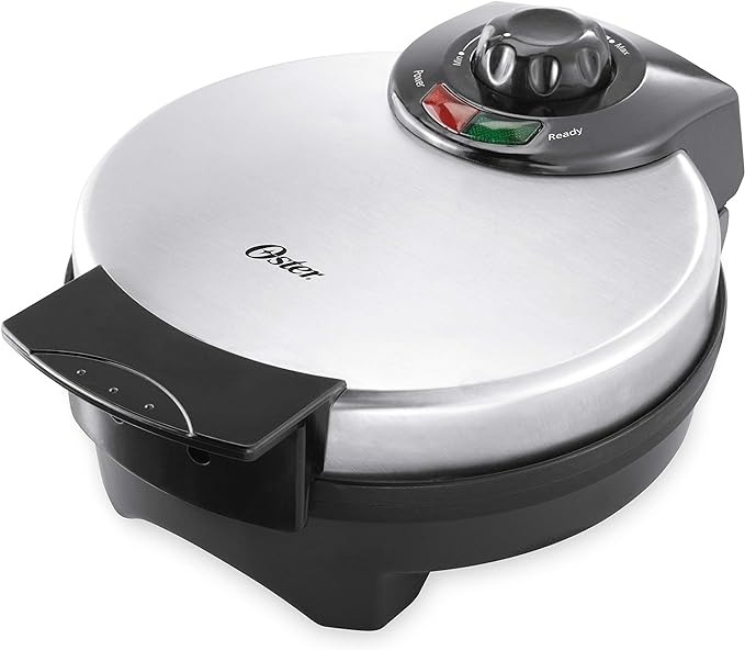 Waffle Maker with Adjustable Temperature Control, Non-Stick Plates