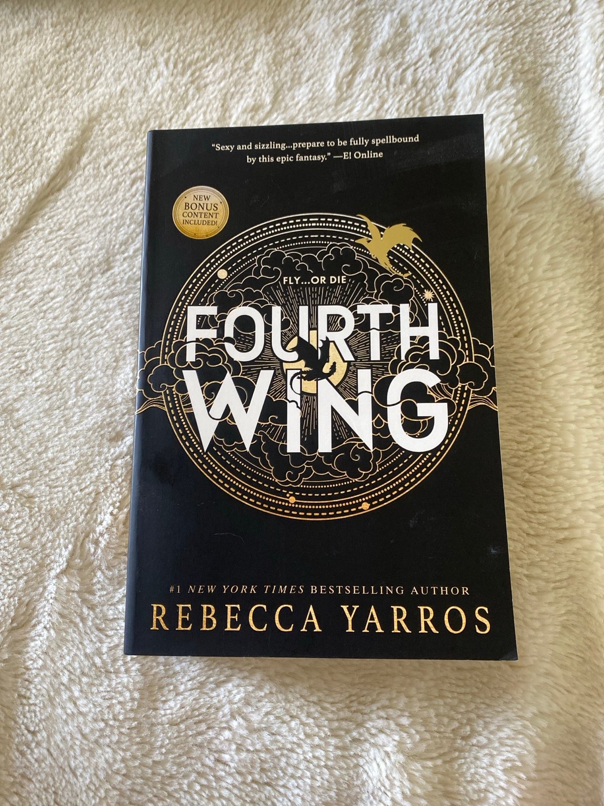 Hand Signed Fourth Wing