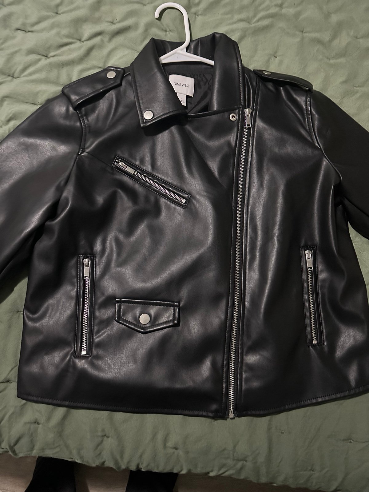 Nine West leather jacket