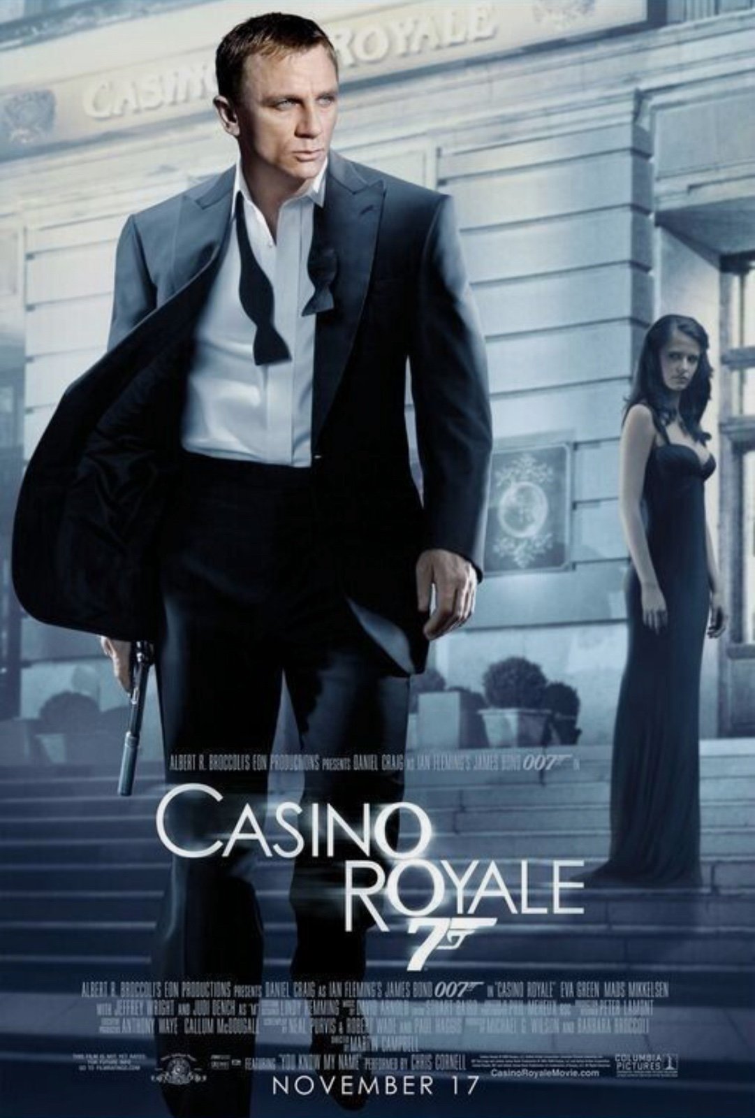 2006 Casino Royale Movie Poster 26.75 × 39.75 Original, Double Sided New