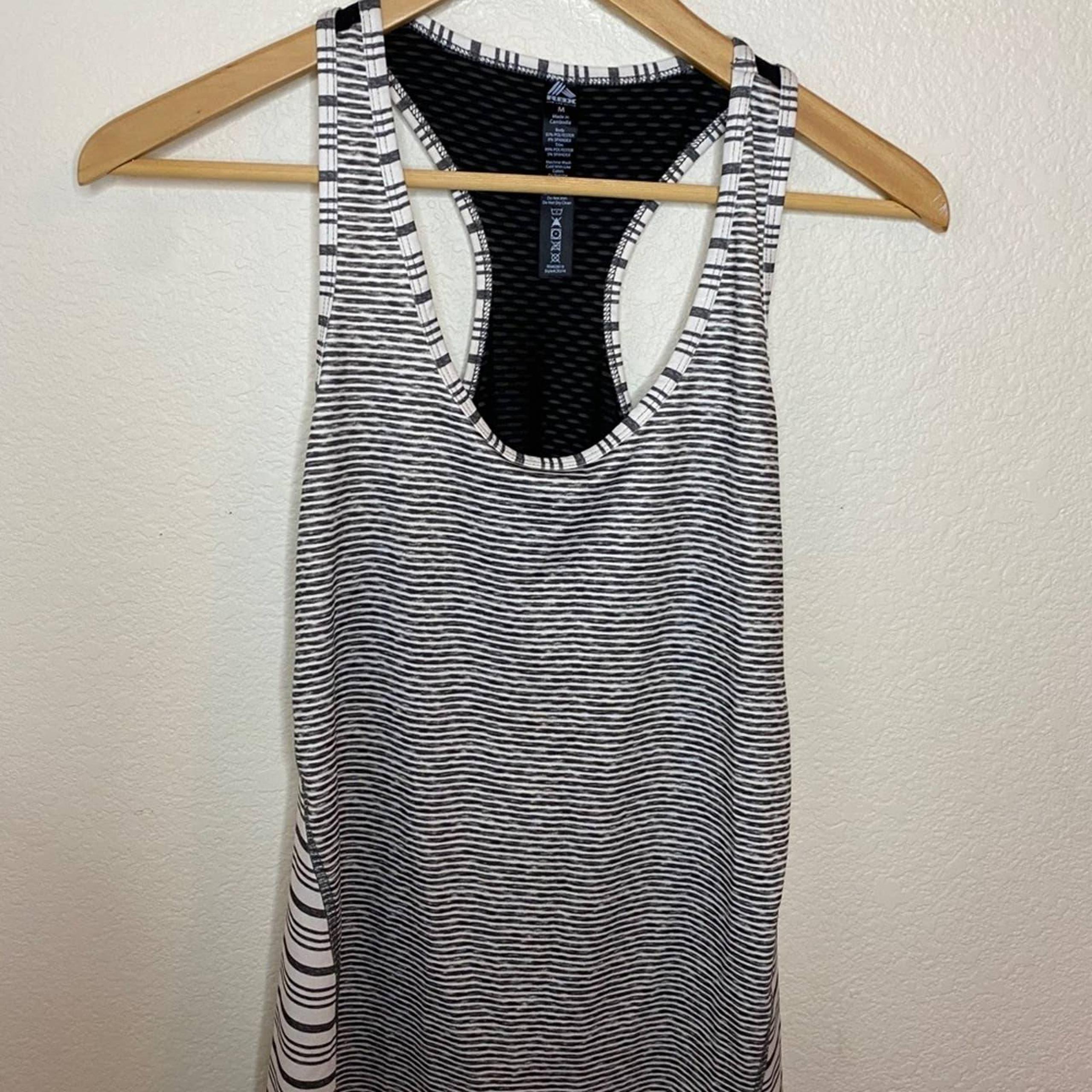 RBX Active Racerback Tank Stripped