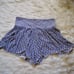 Torrid Black & White Shorts Size 1 Women Rayon
