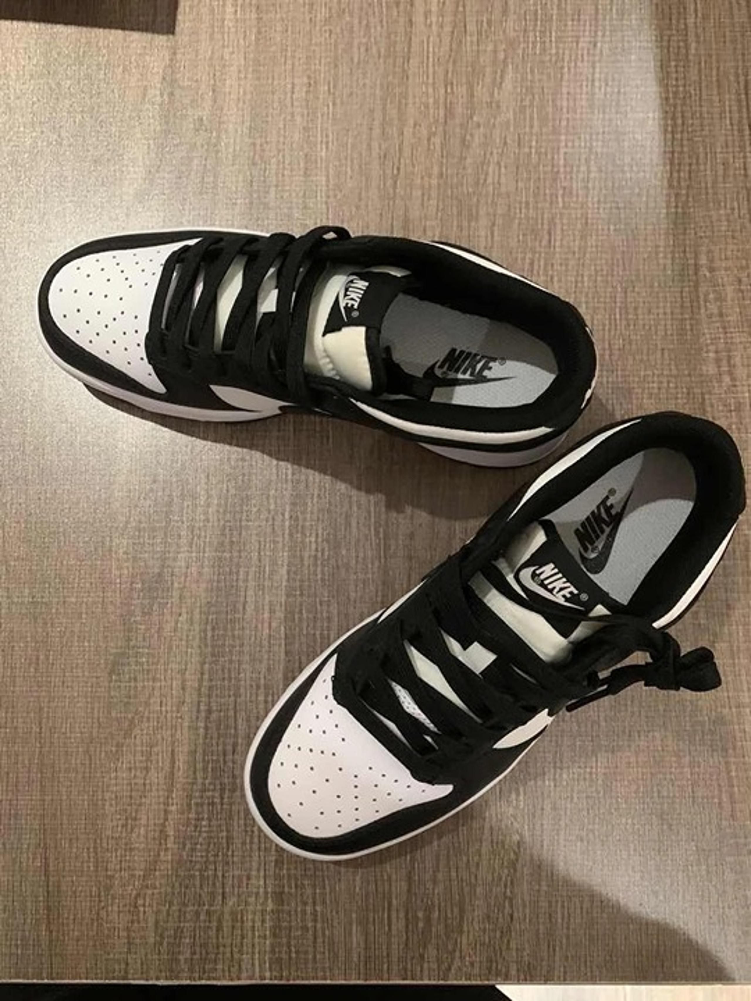Nike Dunk Low Black White Men's Shoes Size 8