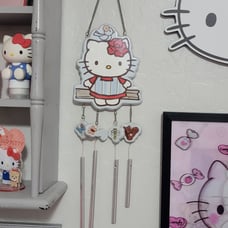 Vintage Hello kitty windchime